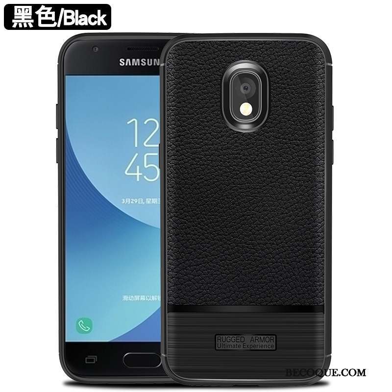 Samsung Galaxy J3 2017 Incassable Tout Compris Coque De Téléphone Gris Silicone Protection