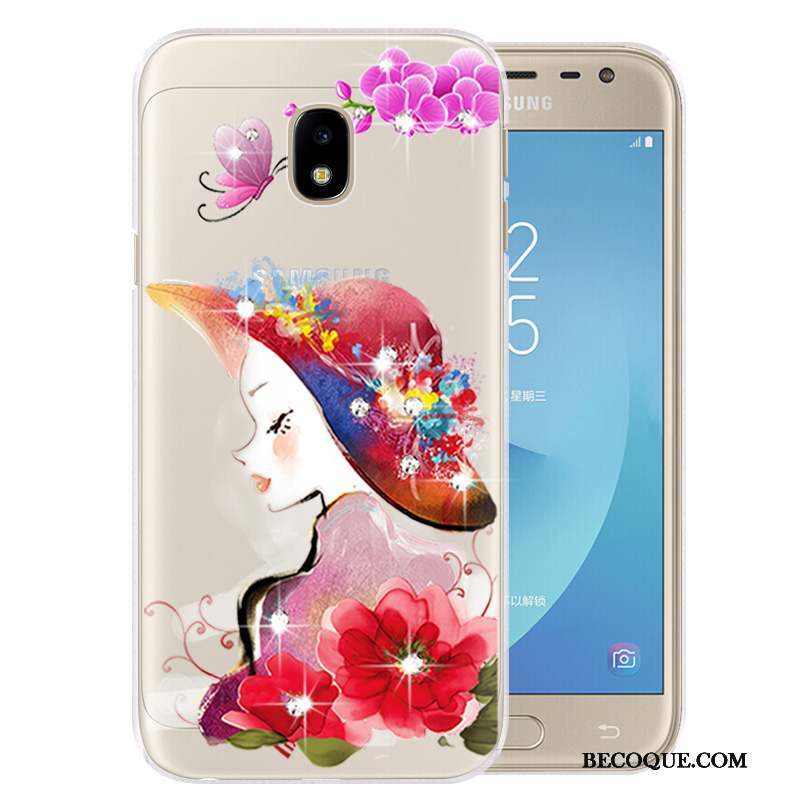 Samsung Galaxy J3 2017 Personnalité Coque De Téléphone Protection Tout Compris Étui Dessin Animé