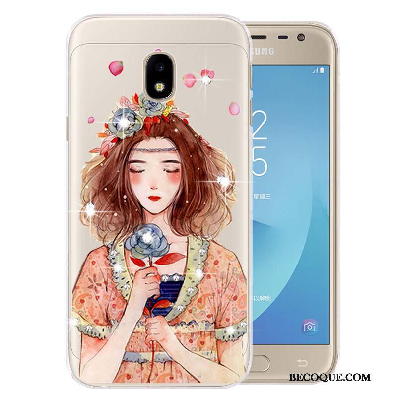 Samsung Galaxy J3 2017 Personnalité Coque De Téléphone Protection Tout Compris Étui Dessin Animé