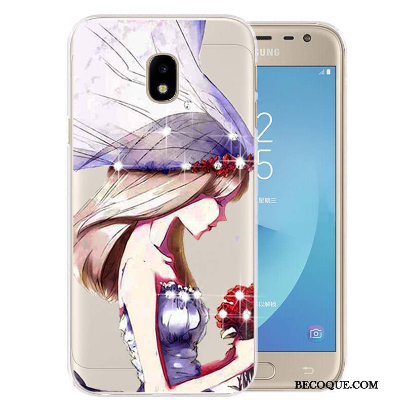 Samsung Galaxy J3 2017 Personnalité Coque De Téléphone Protection Tout Compris Étui Dessin Animé