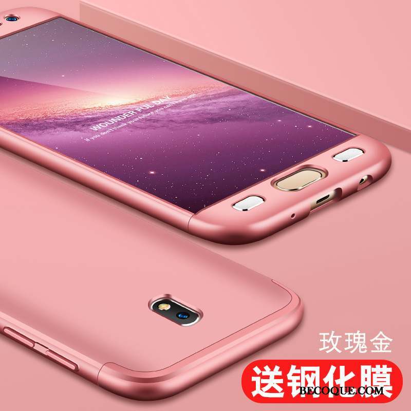 Samsung Galaxy J3 2017 Protection Tout Compris Coque Étui Or De Téléphone