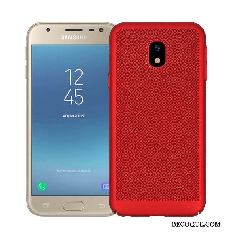 Samsung Galaxy J3 2017 Respirant Protection Refroidissement Difficile Coque De Téléphone