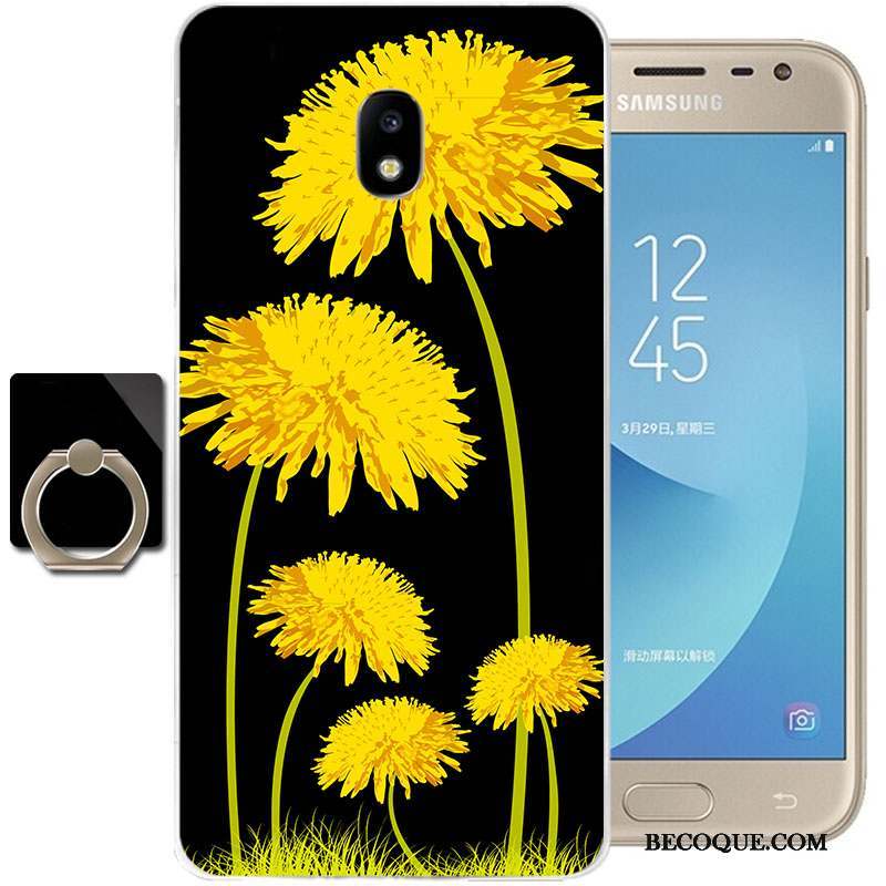 Samsung Galaxy J3 2017 Silicone Coque De Téléphone Transparent Étui Tout Compris Dessin Animé