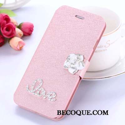 Samsung Galaxy J5 2015 Clamshell Rose Protection Étui En Cuir Tendance Coque De Téléphone