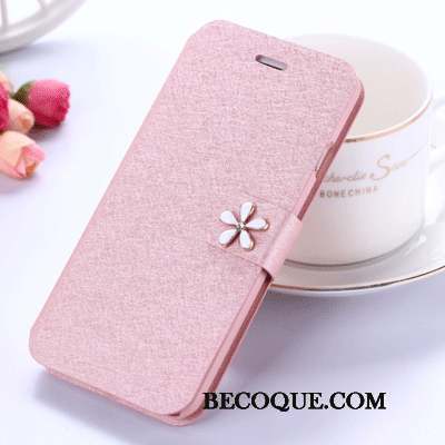 Samsung Galaxy J5 2015 Clamshell Rose Protection Étui En Cuir Tendance Coque De Téléphone