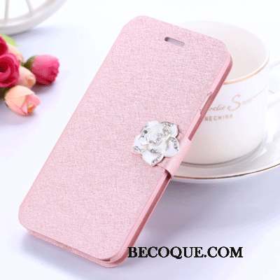 Samsung Galaxy J5 2015 Clamshell Rose Protection Étui En Cuir Tendance Coque De Téléphone