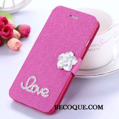 Samsung Galaxy J5 2015 Clamshell Rose Protection Étui En Cuir Tendance Coque De Téléphone