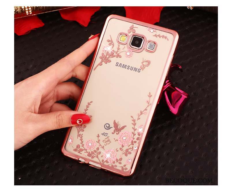 Samsung Galaxy J5 2015 Incassable Étui Protection Silicone Or Coque De Téléphone