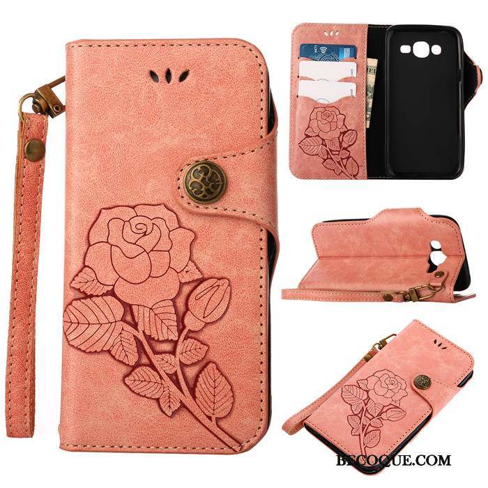 Samsung Galaxy J5 2015 Protection Nouveau Étui Coque De Téléphone Rose Incassable