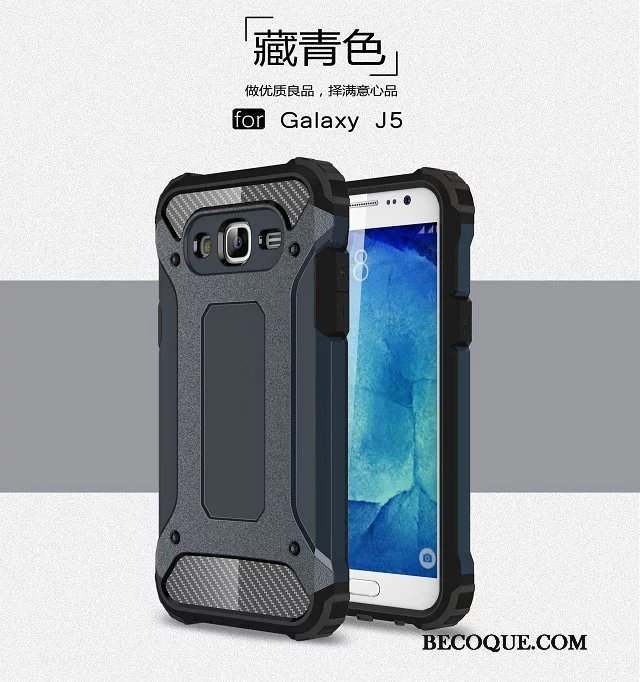 Samsung Galaxy J5 2015 Tout Compris Protection Or Coque De Téléphone Incassable Étui