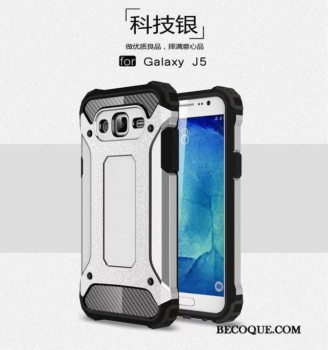Samsung Galaxy J5 2015 Tout Compris Protection Or Coque De Téléphone Incassable Étui