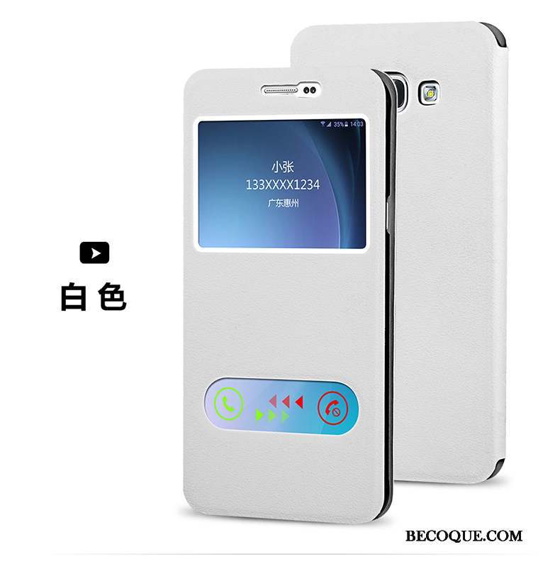 Samsung Galaxy J5 2015 Étui Coque De Téléphone Bleu Housse Protection Étui En Cuir