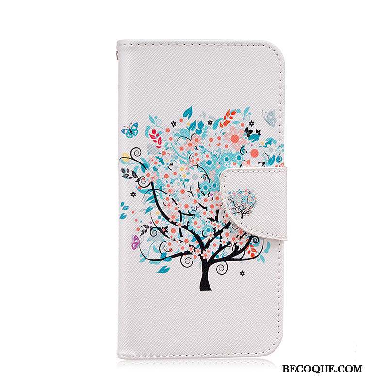 Samsung Galaxy J5 2016 Coque Étui Étui En Cuir Housse Peinture Multicolore Fleurs