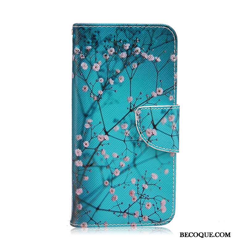 Samsung Galaxy J5 2016 Coque Étui Étui En Cuir Housse Peinture Multicolore Fleurs
