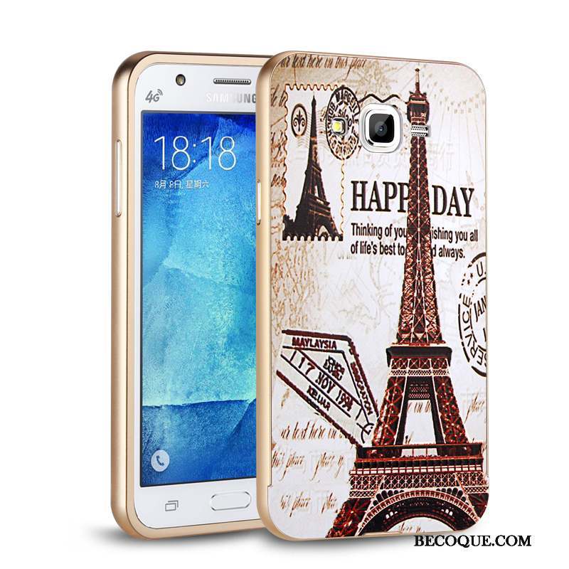 Samsung Galaxy J5 2016 Étui Protection Métal Téléphone Portable Coque Incassable