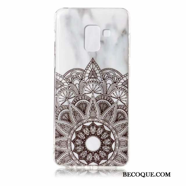 Samsung Galaxy J6 Coque De Téléphone Étui Téléphone Portable Grand Rose Pu