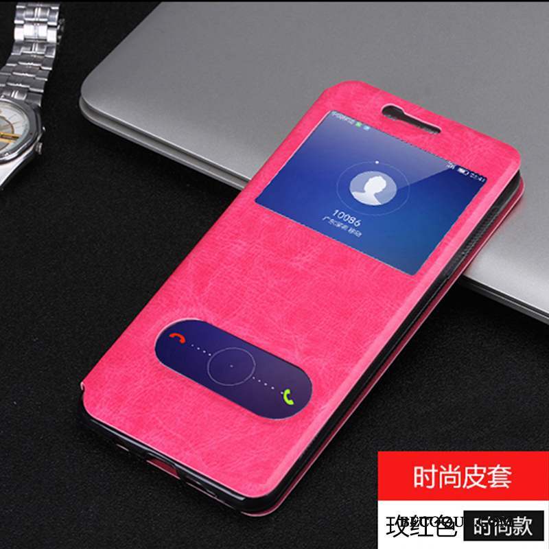 Samsung Galaxy J7 2015 Coque Ouvrir La Fenêtre Protection Téléphone Portable Étui Fluide Doux Silicone