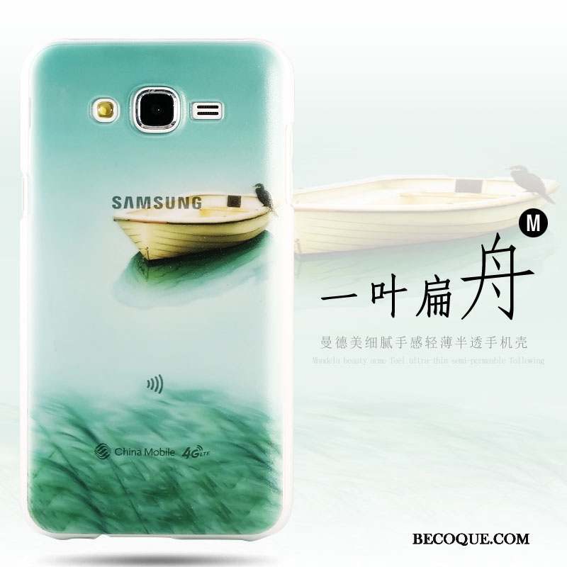 Samsung Galaxy J7 2015 Téléphone Portable Protection Difficile Tendance Coque De Téléphone Très Mince