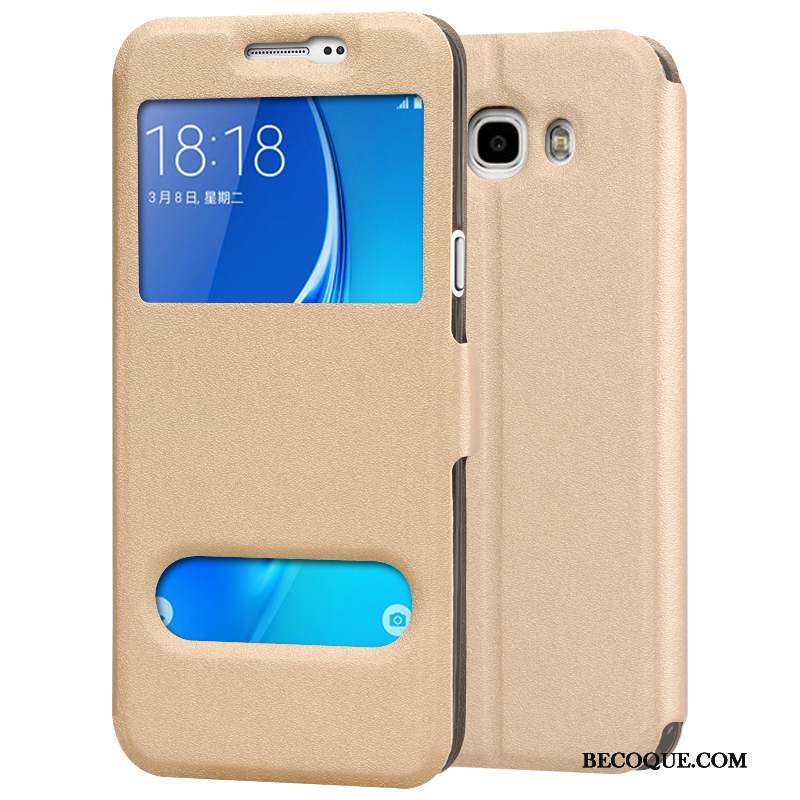 Samsung Galaxy J7 2016 Coque De Téléphone Étui En Cuir Silicone Protection Tout Compris Rouge