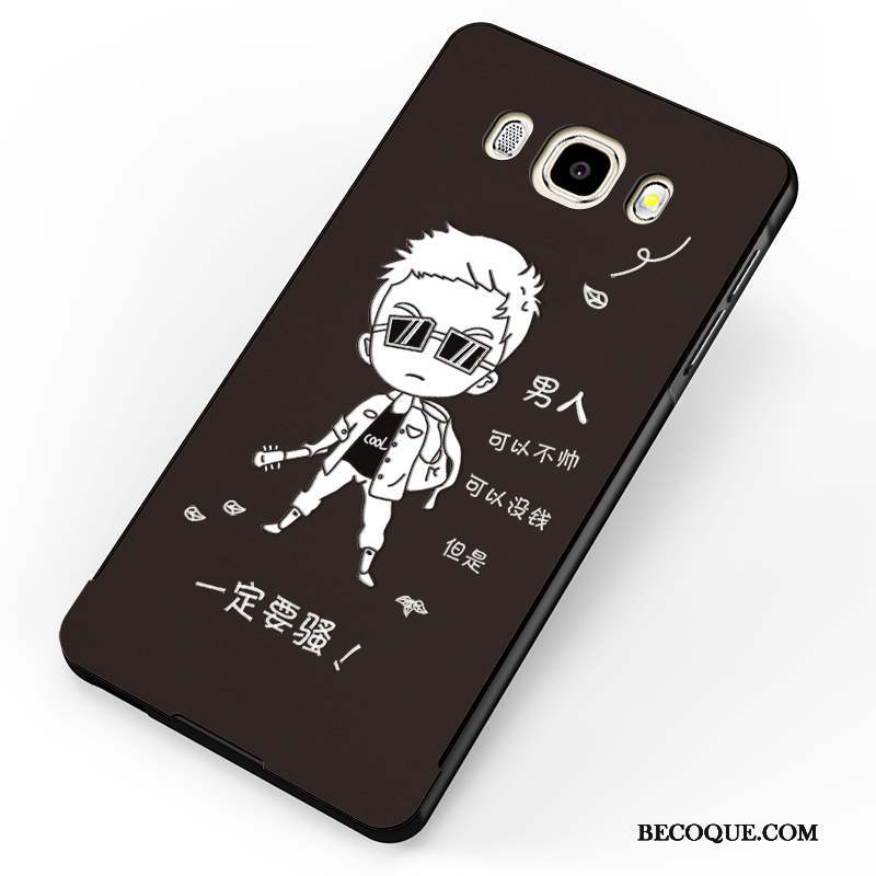 Samsung Galaxy J7 2016 Dessin Animé Gaufrage Mince Coque De Téléphone Jaune Étui