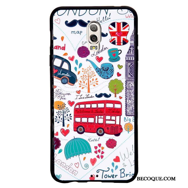 Samsung Galaxy J7 2016 Fluide Doux Dessin Animé Étui Business Coque De Téléphone Peinture