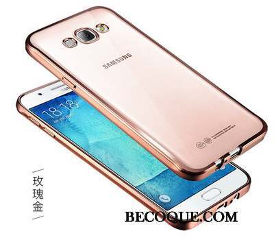 Samsung Galaxy J7 2016 Protection Placage Mince Coque De Téléphone Étui Transparent