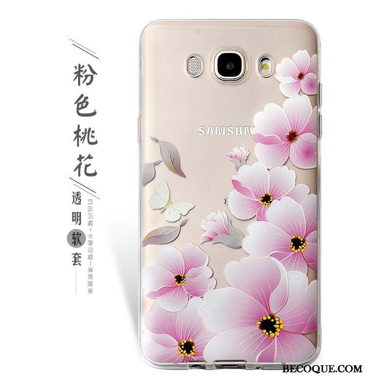 Samsung Galaxy J7 2016 Protection Téléphone Portable Étui Violet Coque De Téléphone Incassable
