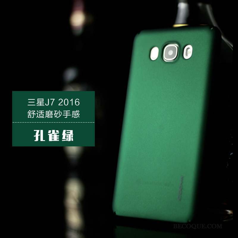 Samsung Galaxy J7 2016 Protection Étui Vert Foncé Coque De Téléphone Téléphone Portable