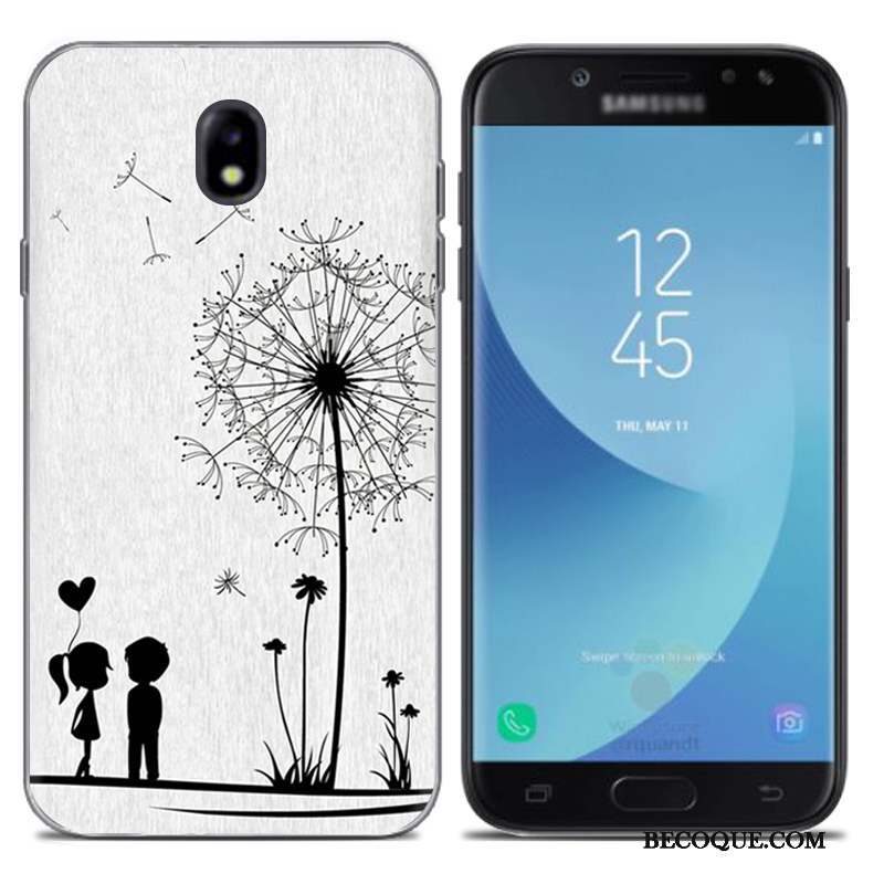 Samsung Galaxy J7 2017 Coque Étui Or Créatif Silicone Europe Fluide Doux