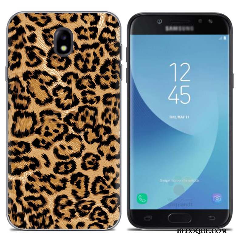 Samsung Galaxy J7 2017 Coque Étui Or Créatif Silicone Europe Fluide Doux