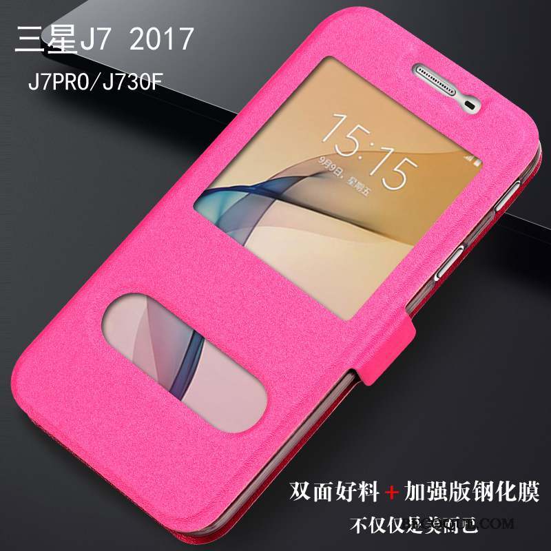 Samsung Galaxy J7 2017 Téléphone Portable Tout Compris Coque De Téléphone Bleu Étui Protection