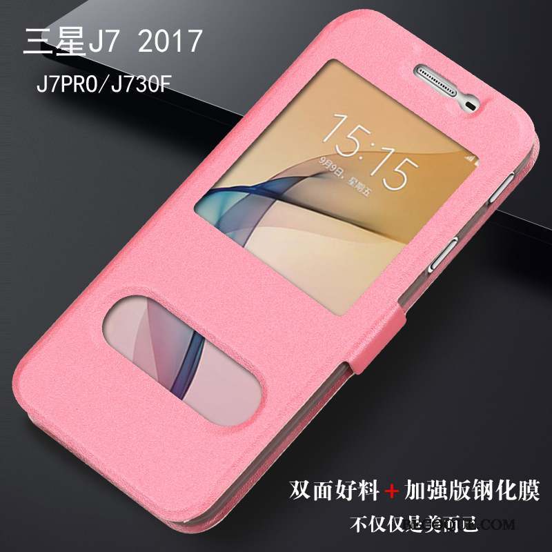 Samsung Galaxy J7 2017 Téléphone Portable Tout Compris Coque De Téléphone Bleu Étui Protection