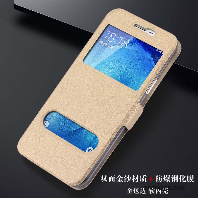 Samsung Galaxy J7 2017 Téléphone Portable Tout Compris Coque De Téléphone Bleu Étui Protection