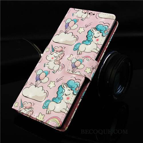 Samsung Galaxy M20 Coque Incassable Personnalité Tendance Tout Compris Housse Rose