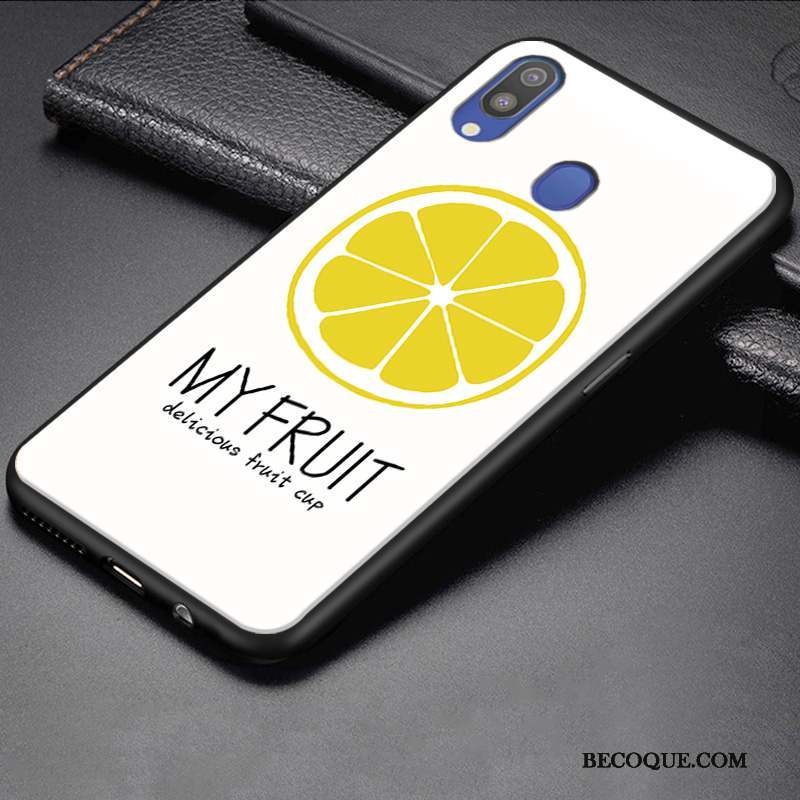 Samsung Galaxy M20 Coque Tout Compris Dessin Animé Étui Petit Protection Silicone