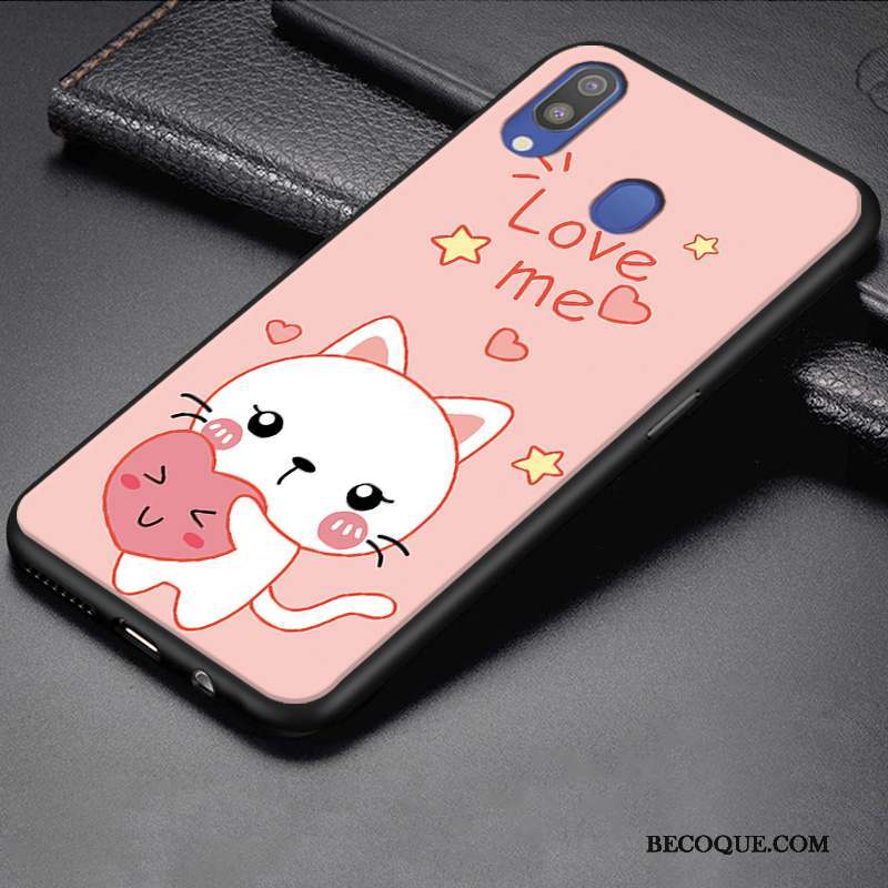 Samsung Galaxy M20 Coque Tout Compris Dessin Animé Étui Petit Protection Silicone