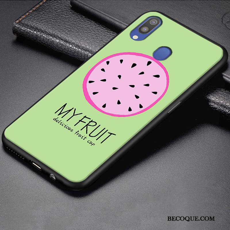 Samsung Galaxy M20 Coque Tout Compris Dessin Animé Étui Petit Protection Silicone