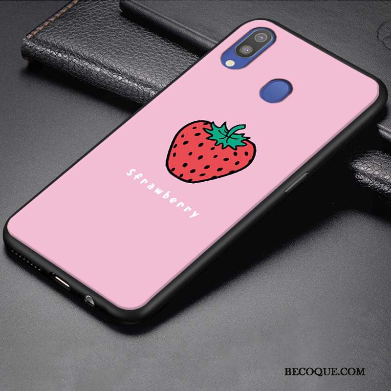 Samsung Galaxy M20 Coque Tout Compris Dessin Animé Étui Petit Protection Silicone