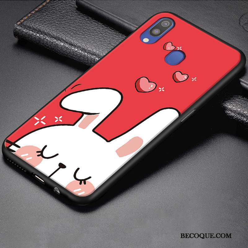 Samsung Galaxy M20 Coque Tout Compris Dessin Animé Étui Petit Protection Silicone