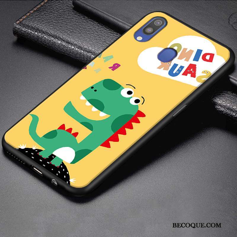 Samsung Galaxy M20 Coque Tout Compris Dessin Animé Étui Petit Protection Silicone