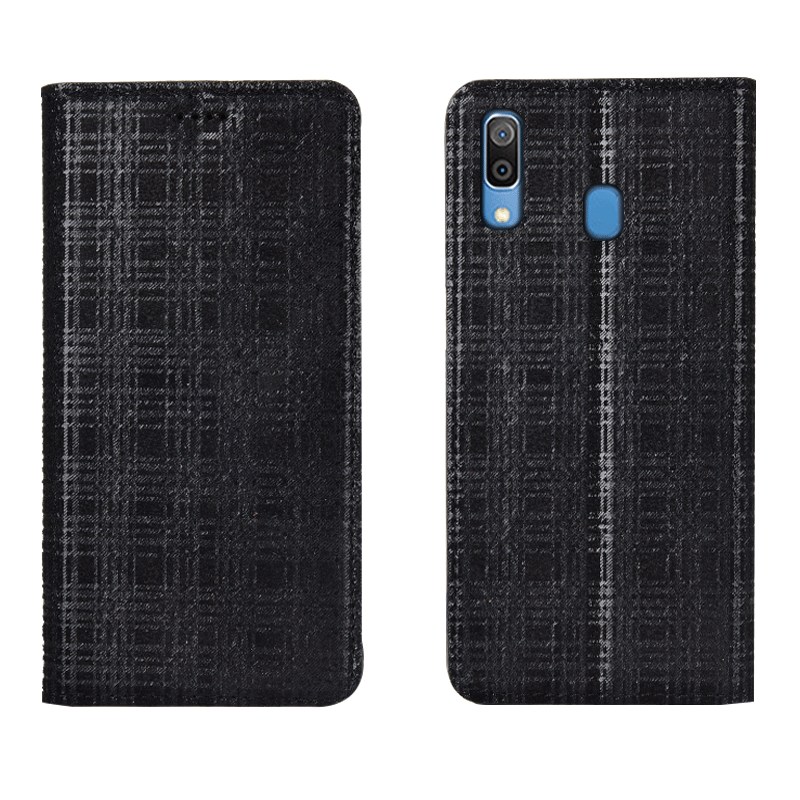 Samsung Galaxy M20 Coque Étui En Cuir Tout Compris Incassable Velours Protection Modèle Fleurie