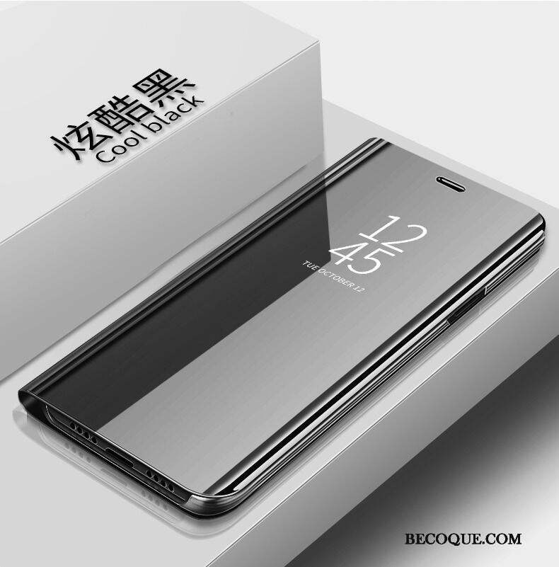 Samsung Galaxy M20 Téléphone Portable Rose Coque Étui En Cuir Fluide Doux Housse