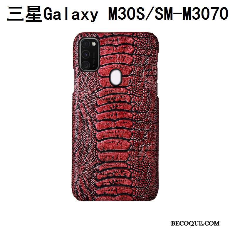 Samsung Galaxy M30s Bleu Oiseau Coque De Téléphone Couvercle Arrière Luxe Mode