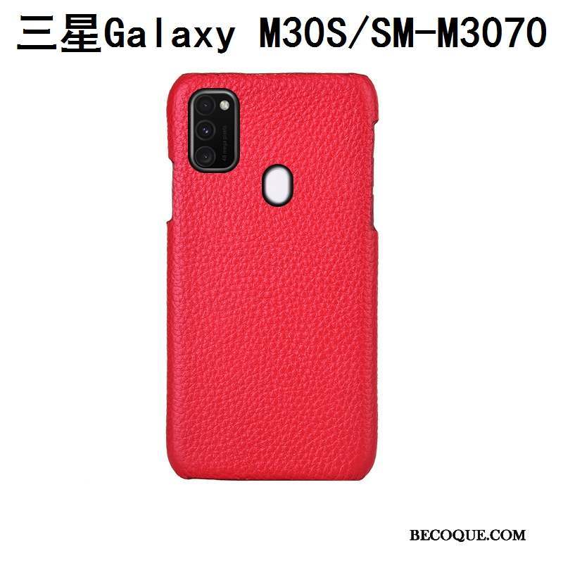 Samsung Galaxy M30s Luxe Coque De Téléphone Couvercle Arrière Protection Mode Incassable