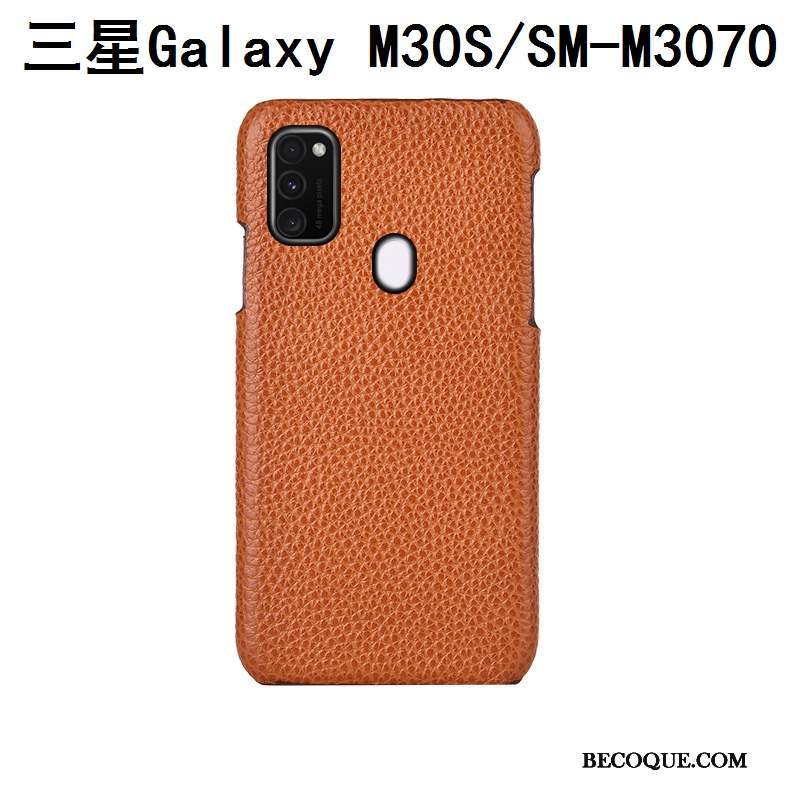 Samsung Galaxy M30s Luxe Coque De Téléphone Couvercle Arrière Protection Mode Incassable