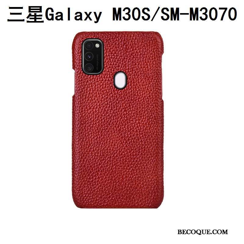 Samsung Galaxy M30s Luxe Coque De Téléphone Couvercle Arrière Protection Mode Incassable
