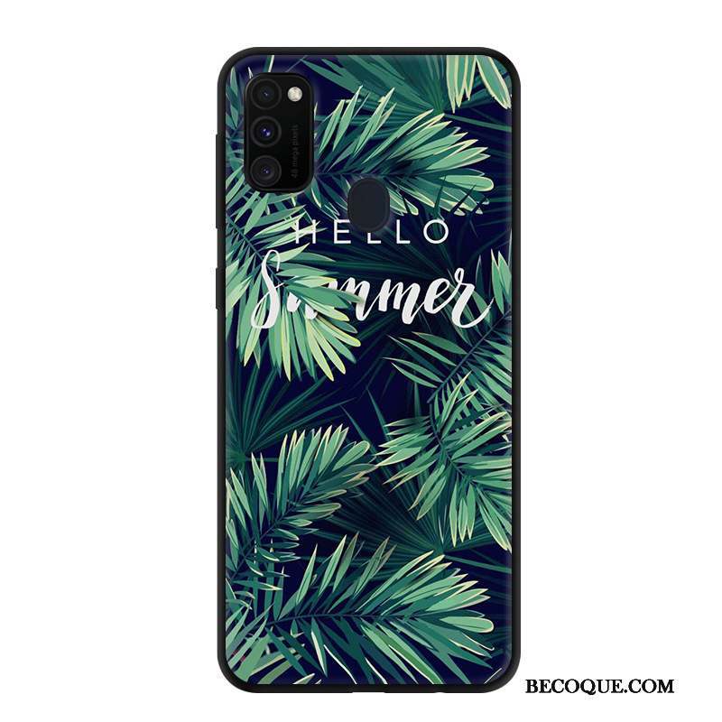 Samsung Galaxy M30s Protection Gris Coque De Téléphone Étui Dessin Animé Créatif