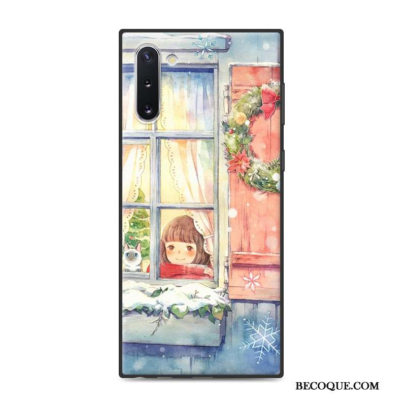 Samsung Galaxy Note 10 Coque Art Étui Vent Petit Protection Frais