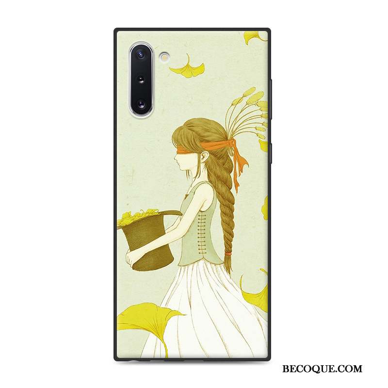 Samsung Galaxy Note 10 Coque Art Étui Vent Petit Protection Frais