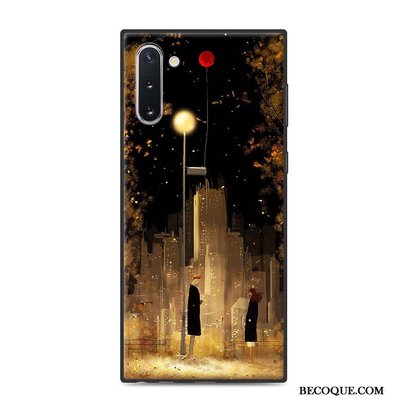 Samsung Galaxy Note 10 Coque Art Étui Vent Petit Protection Frais